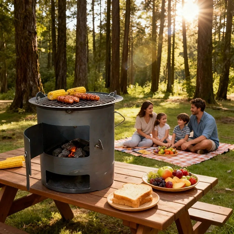 Outdoor Fire Pit Stove Items & Heating Bbq