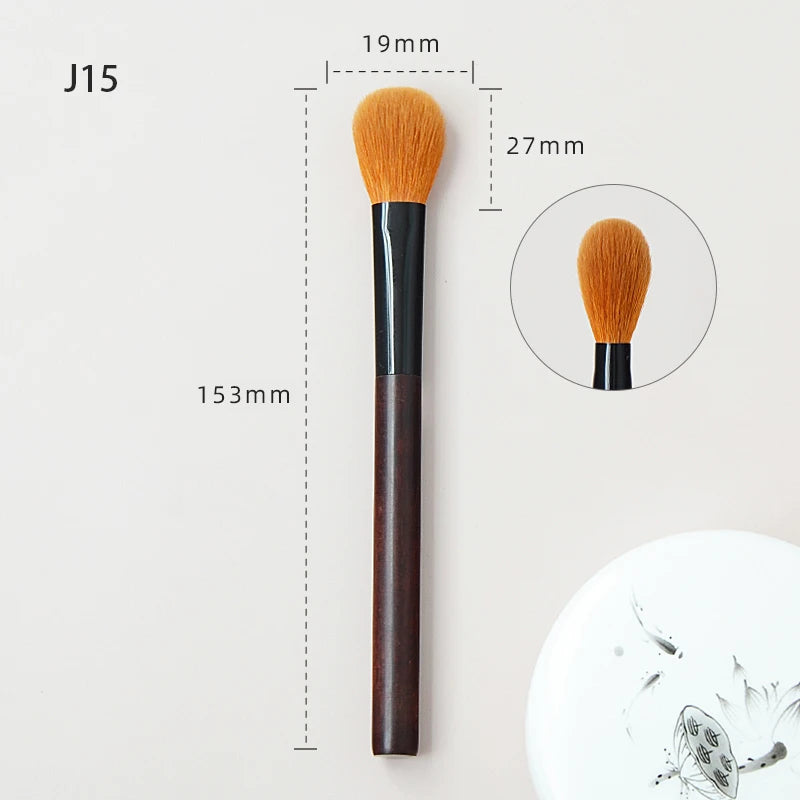Soft Tiny Tips Goat Hair Handmade Makeup Brush