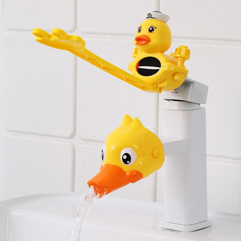 Children Cartoon Faucet Extender Bath Toys Kids Hand