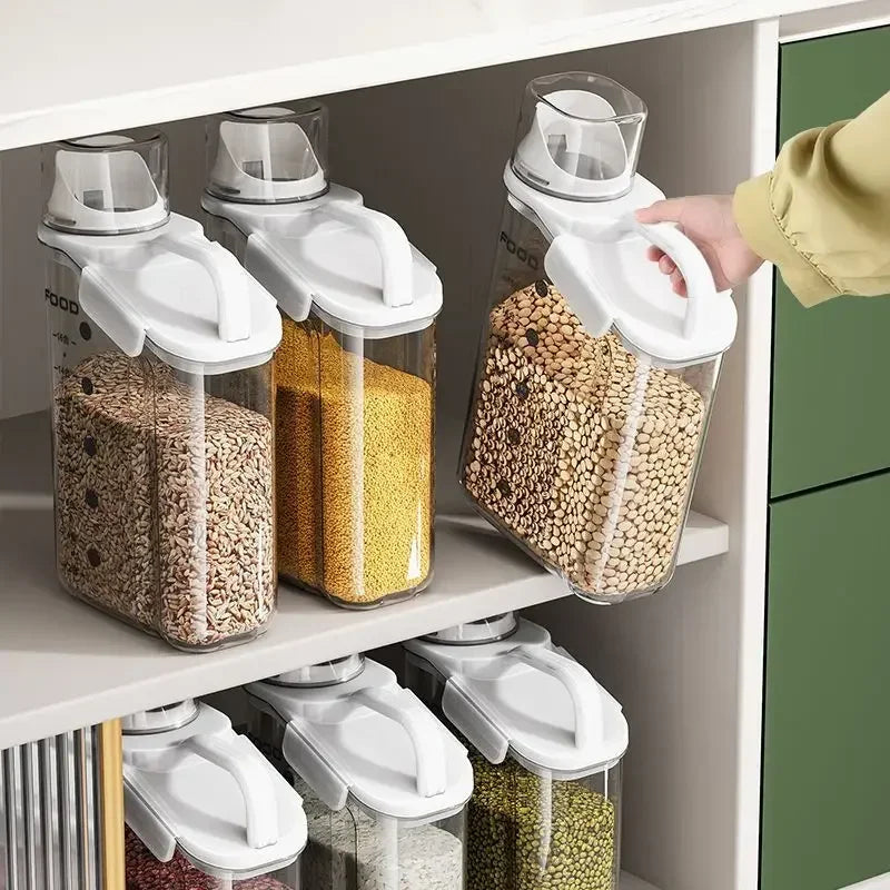 Airtight Food Storage Containers Cereal Dispenser Cereal