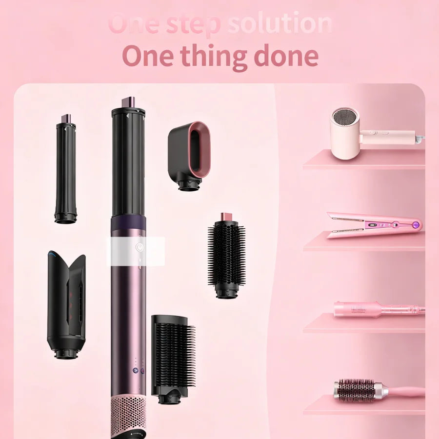 220v In Hair Styler & Hairdryer Brush 1700w