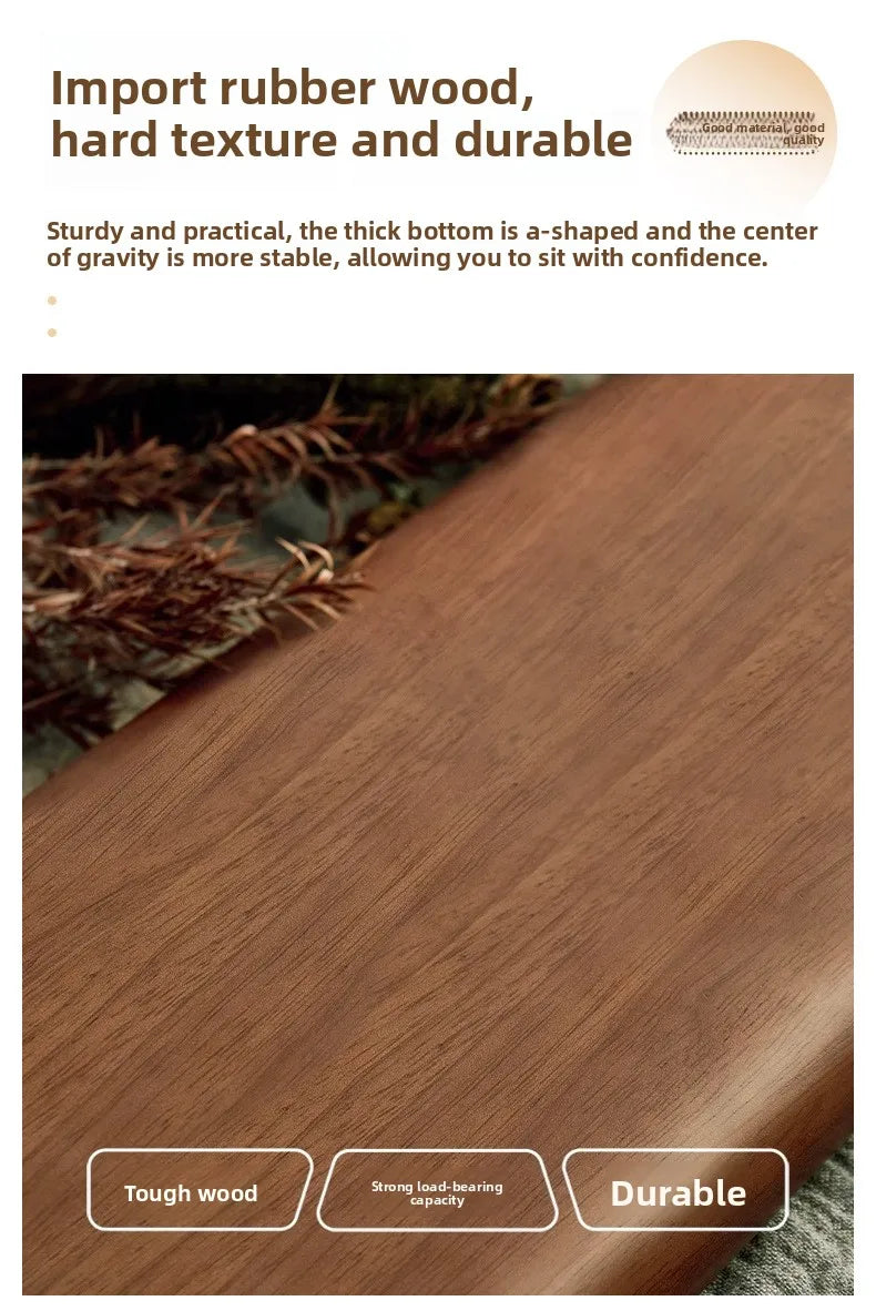 Solid Wood Storage Shoe Exchange Stool Solid Wood