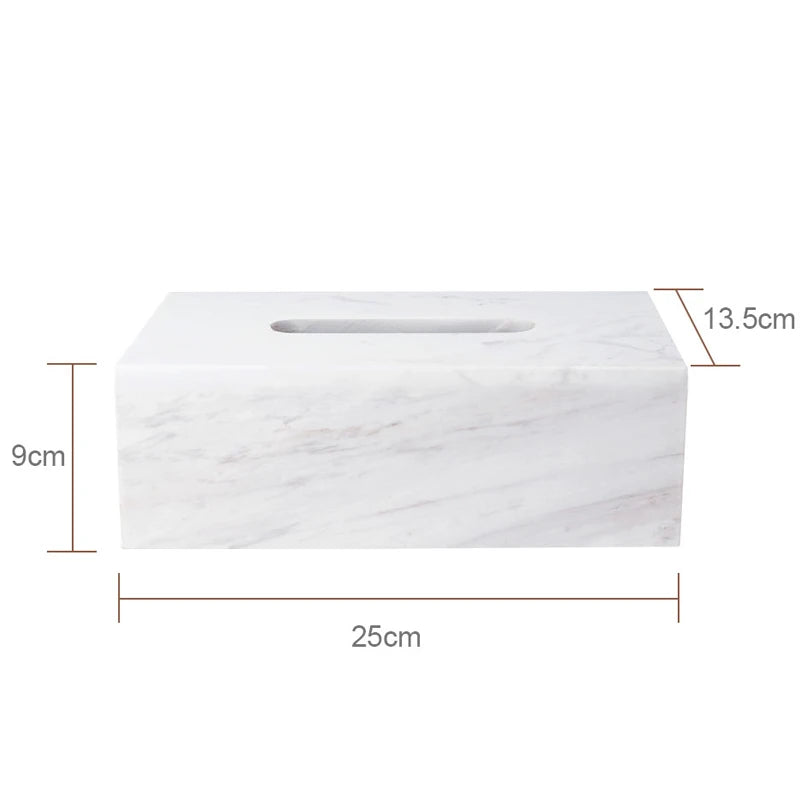 Volakos White Natural Marble Bathroom Soap Dispenser Soap