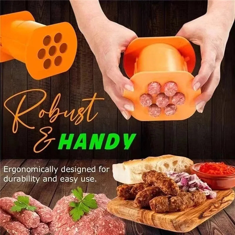 One Press Cevapcici Maker Dog Burger Meat Sausage