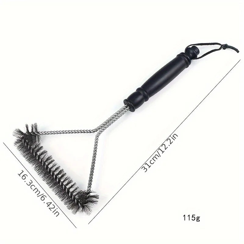 Bbq Grill Cleaning Brush Stainless Steel Wire Bristle