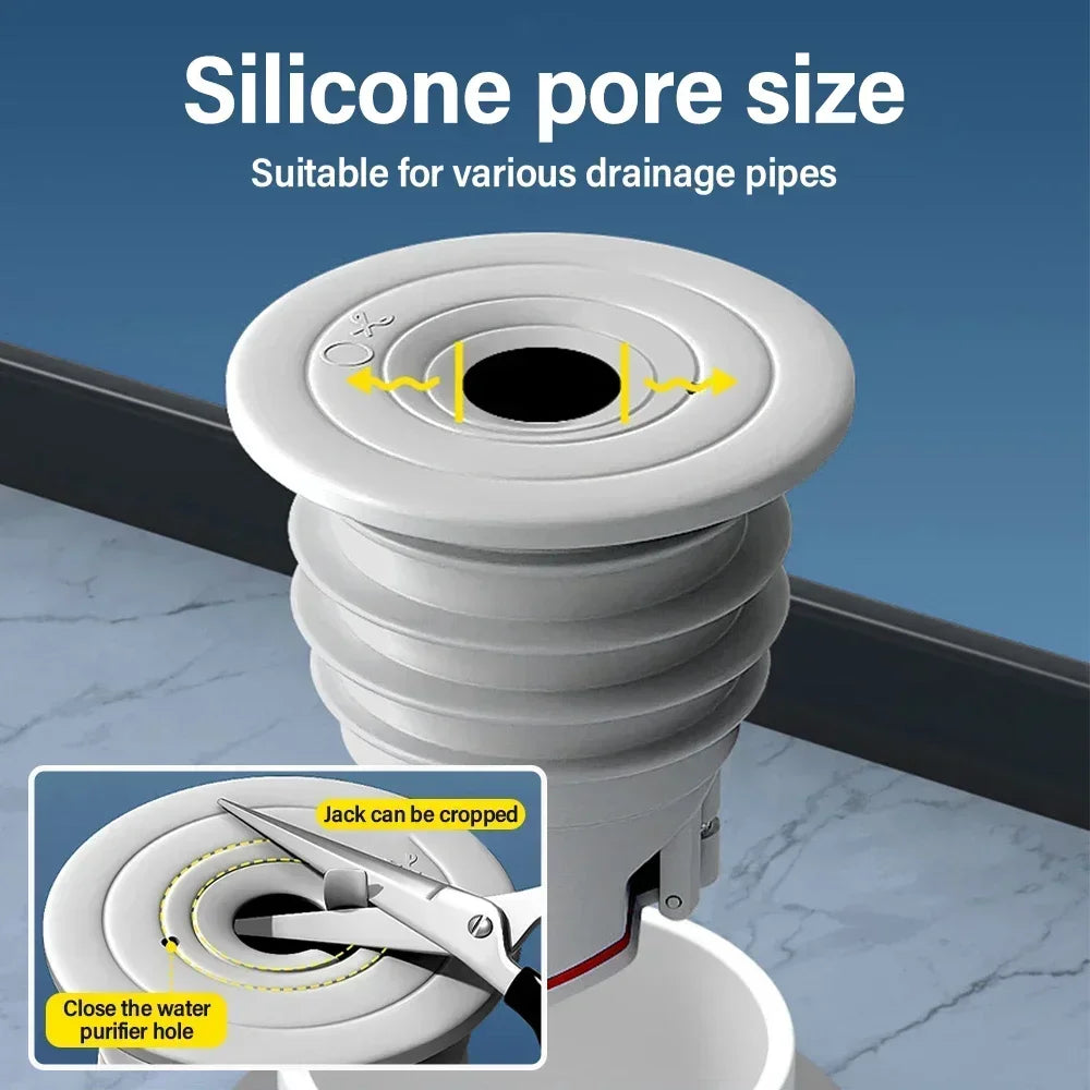 Dish Bathroom Drainer Drain Trap Sink Drains Filter