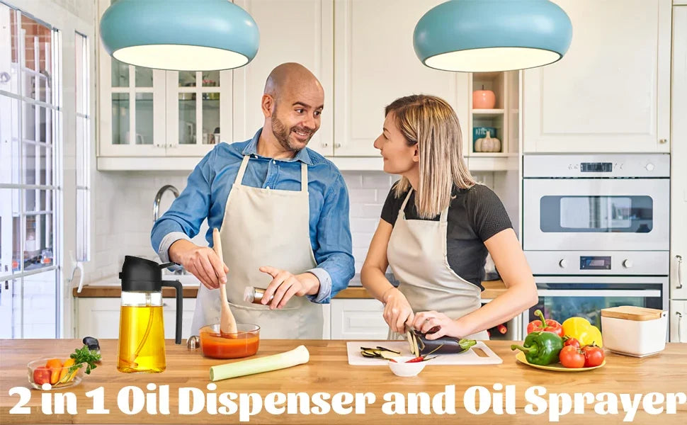2pcs Oil Spray Dispenser Sprayer Pourer Oil Empty