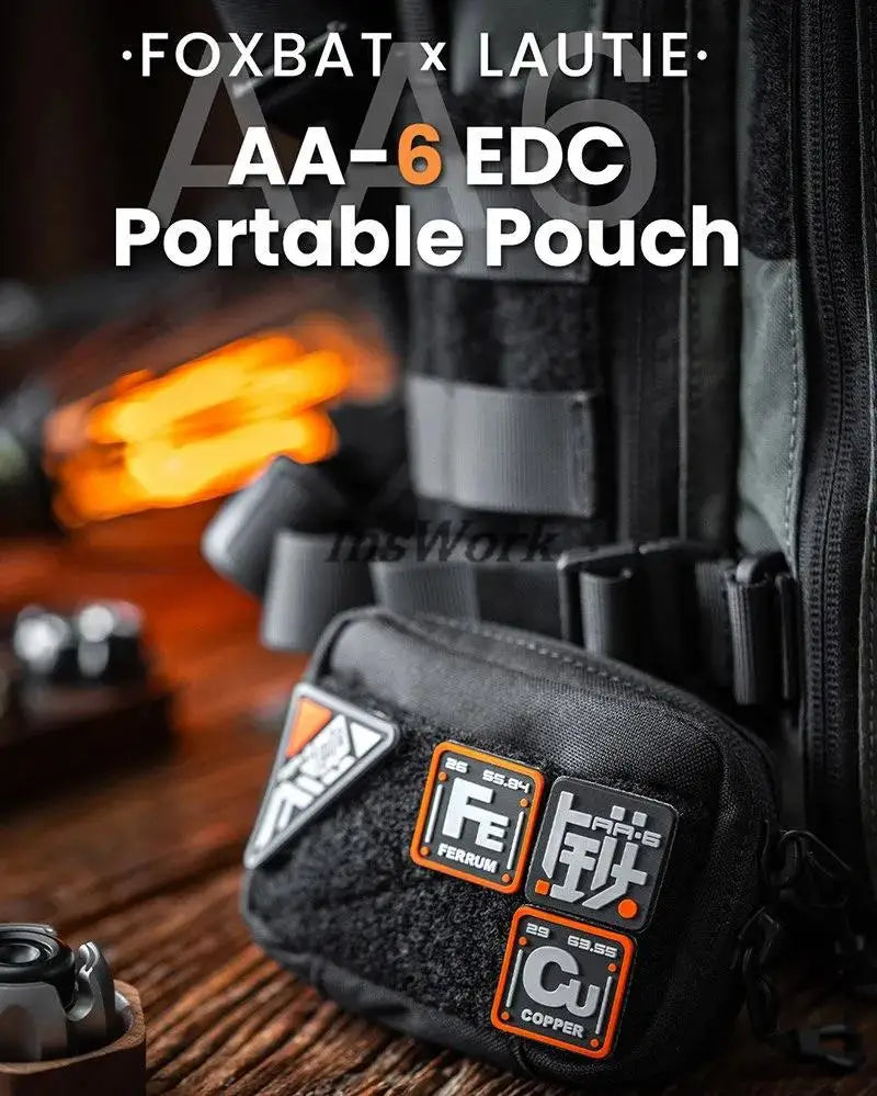 Lautie Foxbat Co-Designed Edc Pouch Storage Bag