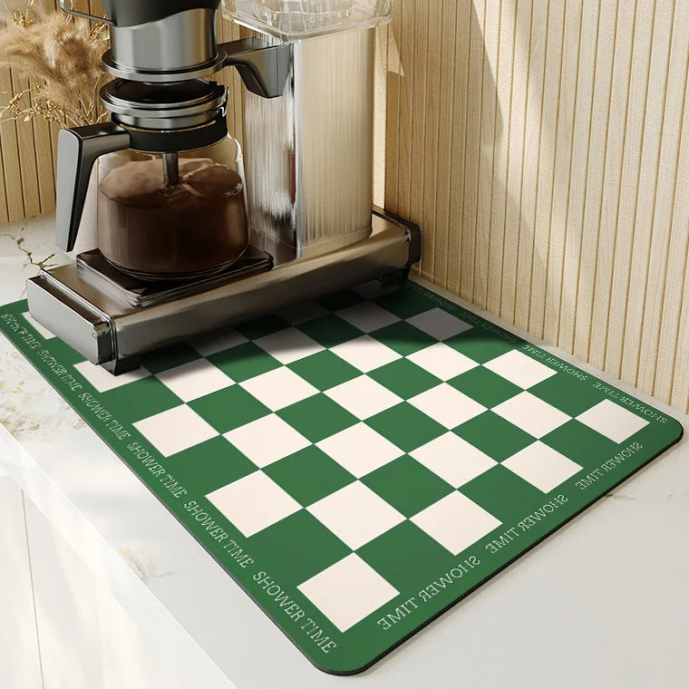 Diatomite Quick Dry Water Absorbent Pad - Dish