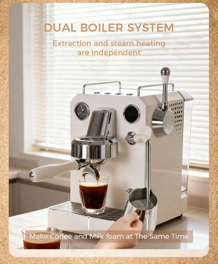 Gemilai Owl Pro3006h Small Semi-Automatic Coffee Machine Freshly