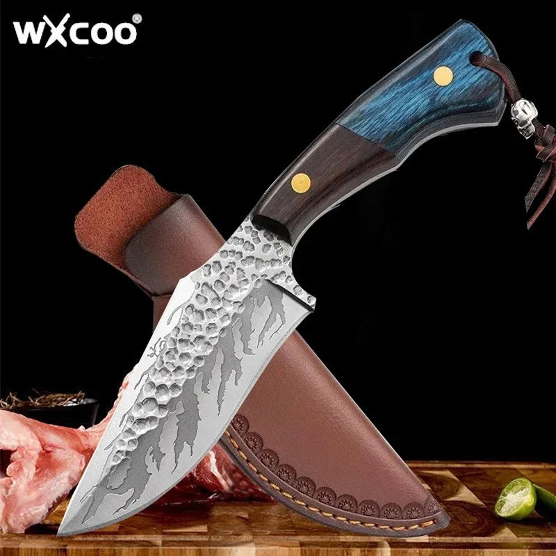 Wxcoo Knife Durable Meat Cutting Stainless Steel Utility