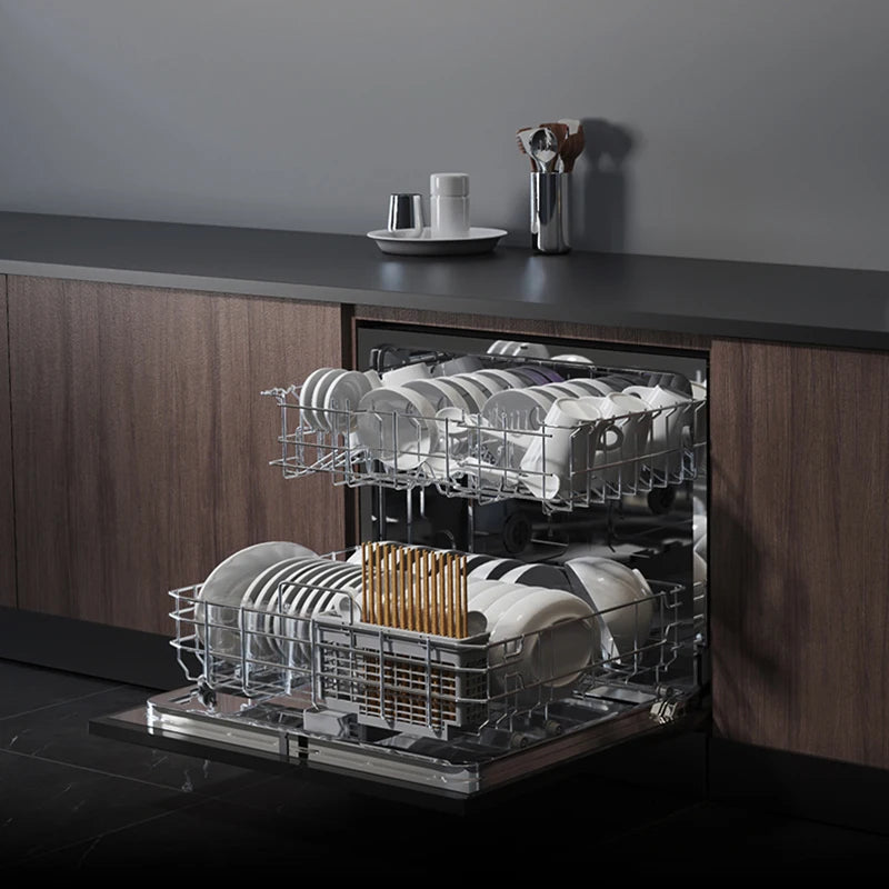 Built In Dishwasher Machine Automatic Drawer Smart Dish
