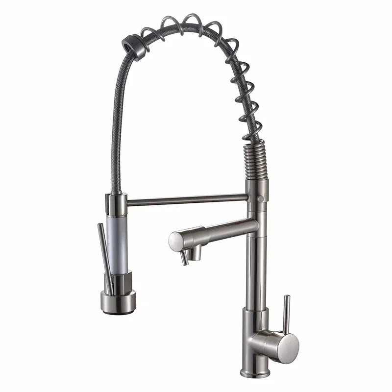 Gegve Faucets Removable Taps Brush Brass Faucet Water