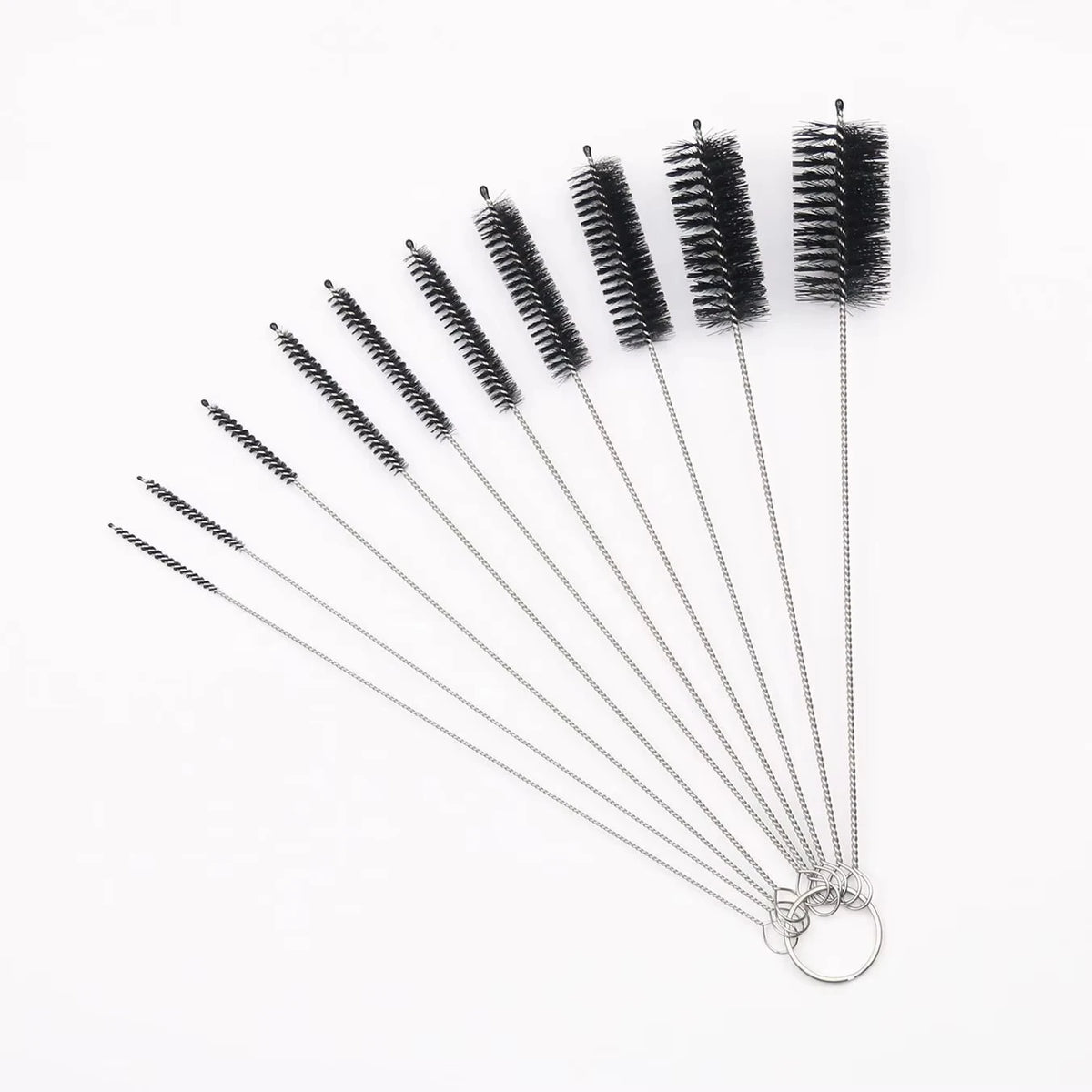 10pcs Bottle Cleaning Brushes Reusable Straw Cleaning Brush