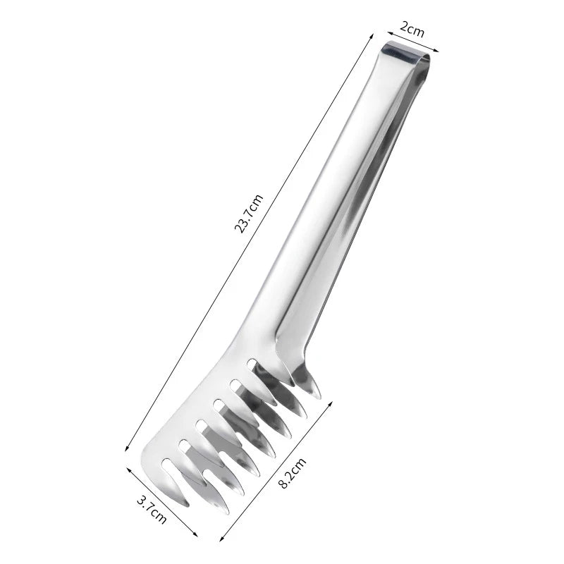 Stainless Steel Spaghetti Tong Inch Pasta Clip Comb