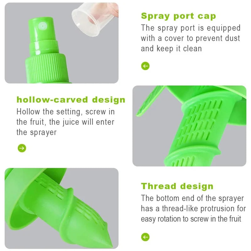 1pc Lemon Sprayer Fruit Juice Citrus Spray Orange
