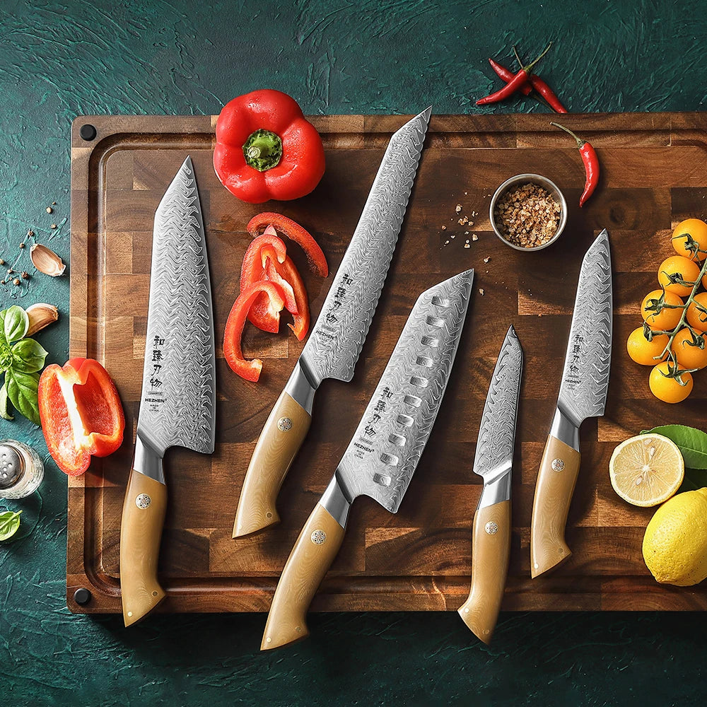 Hezhen 1pc Or 5pc Knife Chef Knife 67