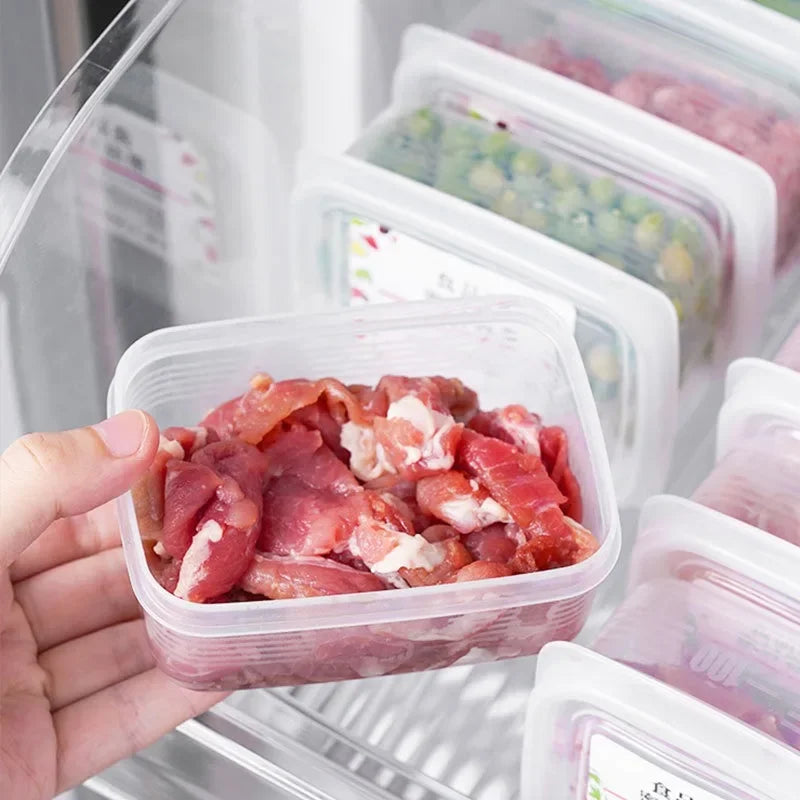 300/600/1200ml Fresh-Keeping Boxes Refrigerator Storage