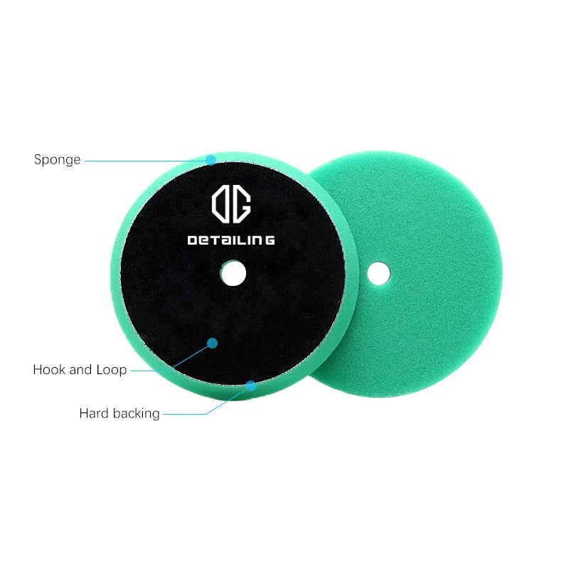Detailing 5pcs Car Polisher 15mm/21mm Orbital Polisher Dual