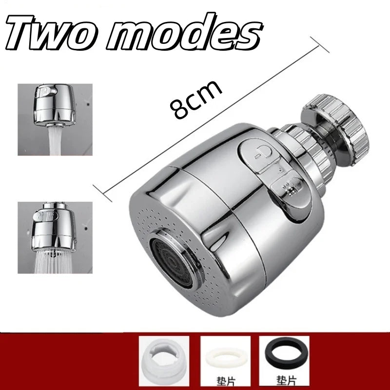 2/3 Modes Sink Faucet 360 Rotation Filter Extension