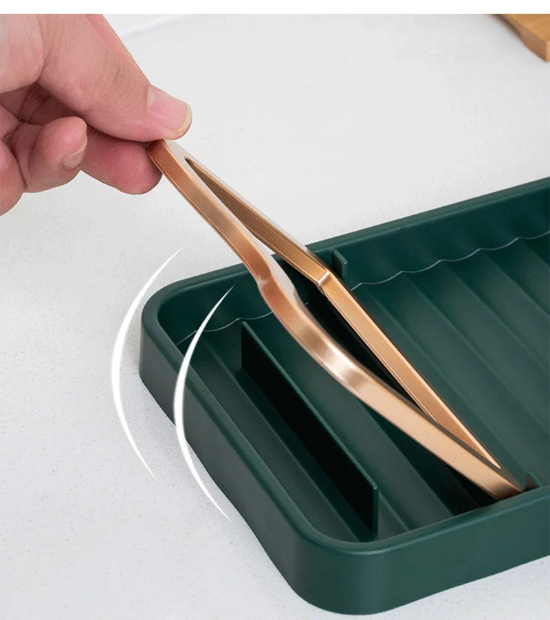 Desktop Pot Lid Holder Foldable Pot Cover Rack