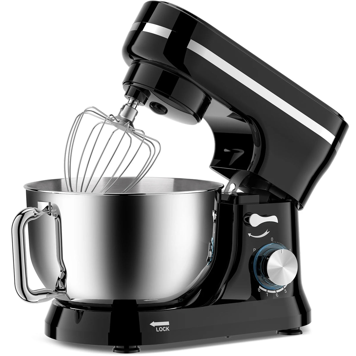 220v Powerful Stand Mixer Electric Blender Automatic Timing