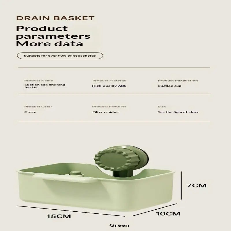 Sink Drain Strainer Basket Sink Washing Basin Anti
