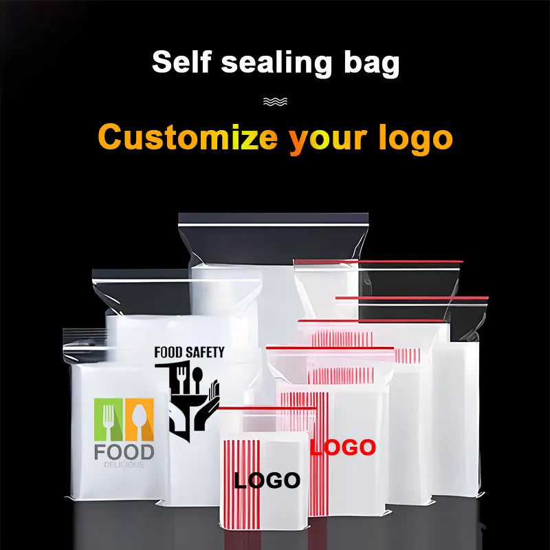 100 Small Plastic Ziplock Bags Resealable Transparent Jewelry