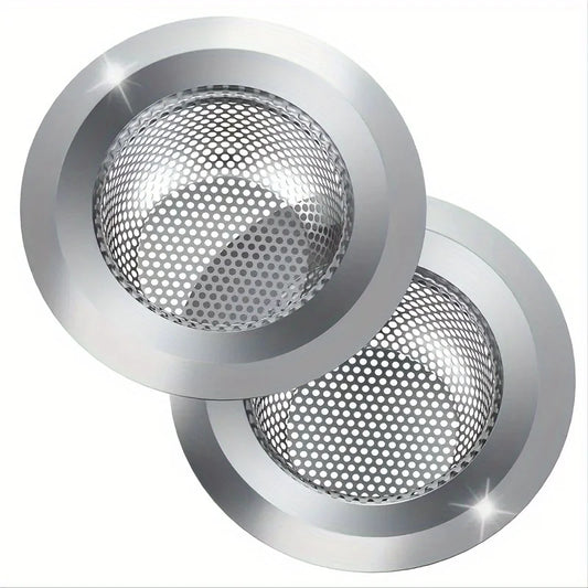 2pcs Sink Strainer Stainless Steel Sink Drain Strainer