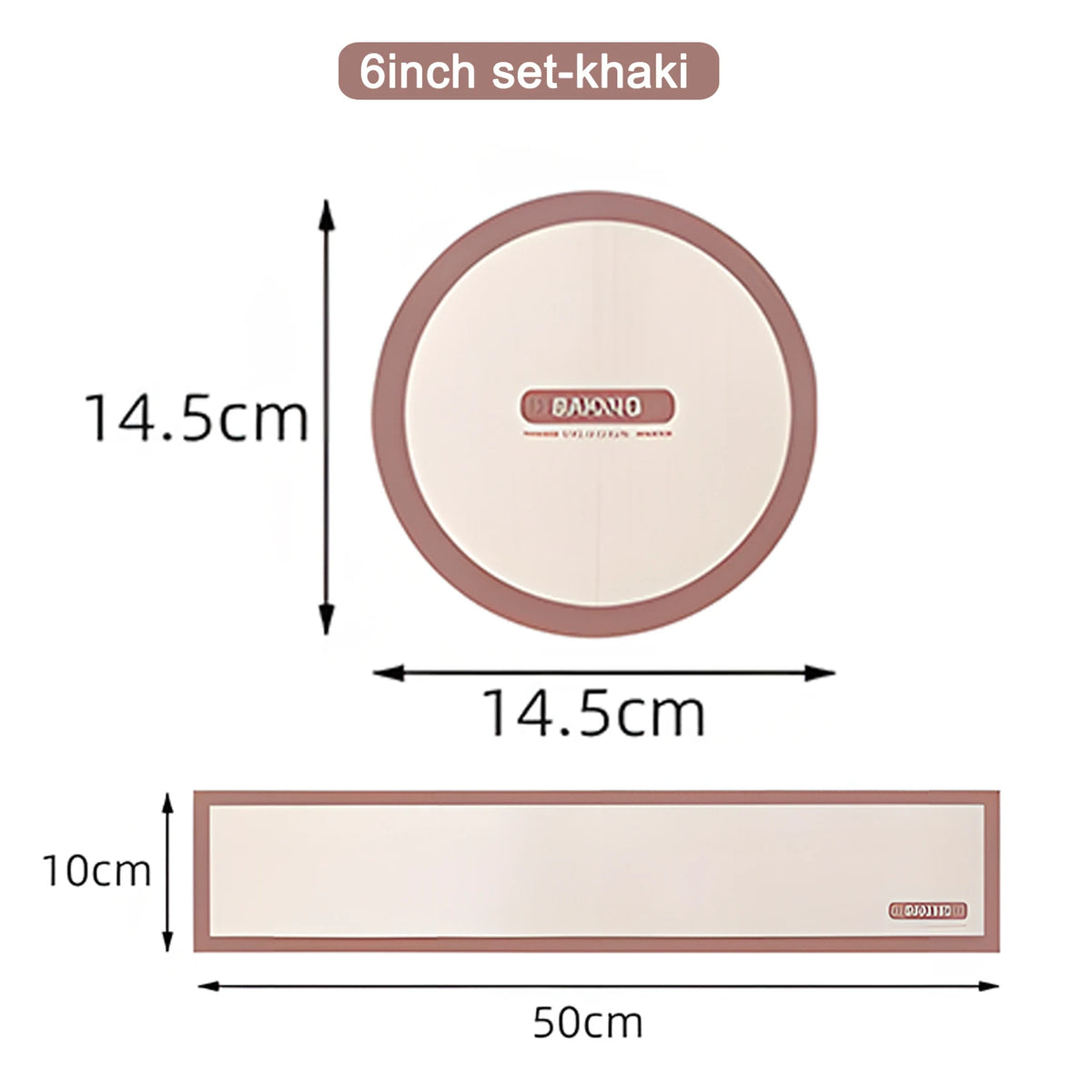 Silicone Baking Mat 10 Inch Cake Pan Easy
