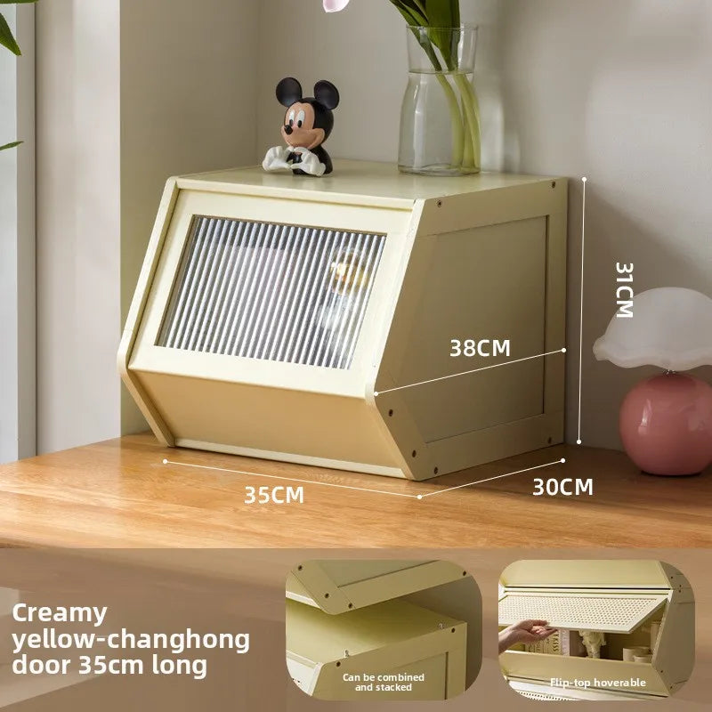 Bucket Cabinet Storage Cabinet Bedroom Living Room Bookshelf