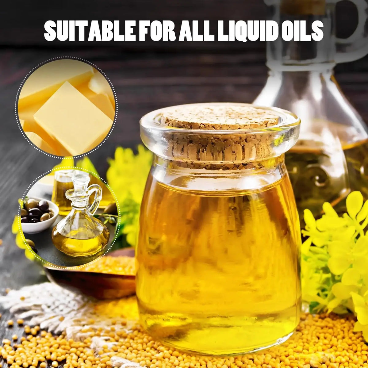 Natural Cooking Oil Solidifier Powder Grease & Fry