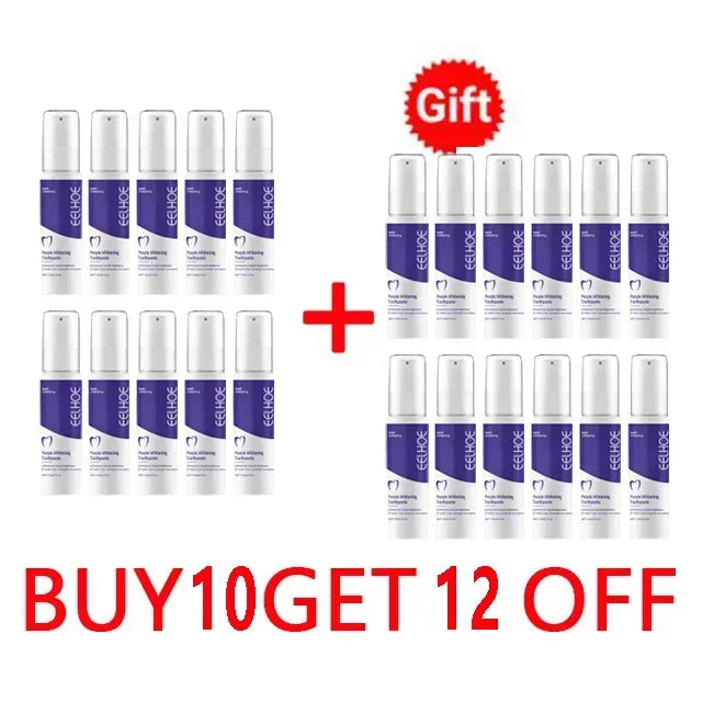 Dental Whitening Toothpaste Instant Teeth Whitening Cleaning