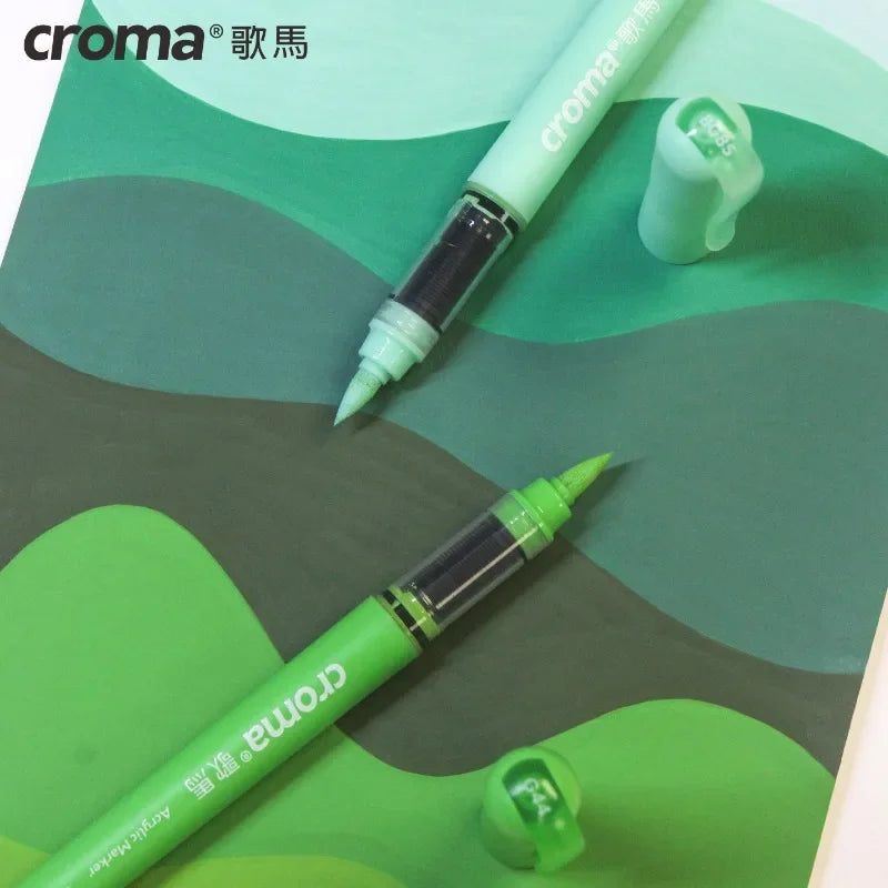 Croma 160/1 Colors Refillable Direct Liquid Acrylic Marker