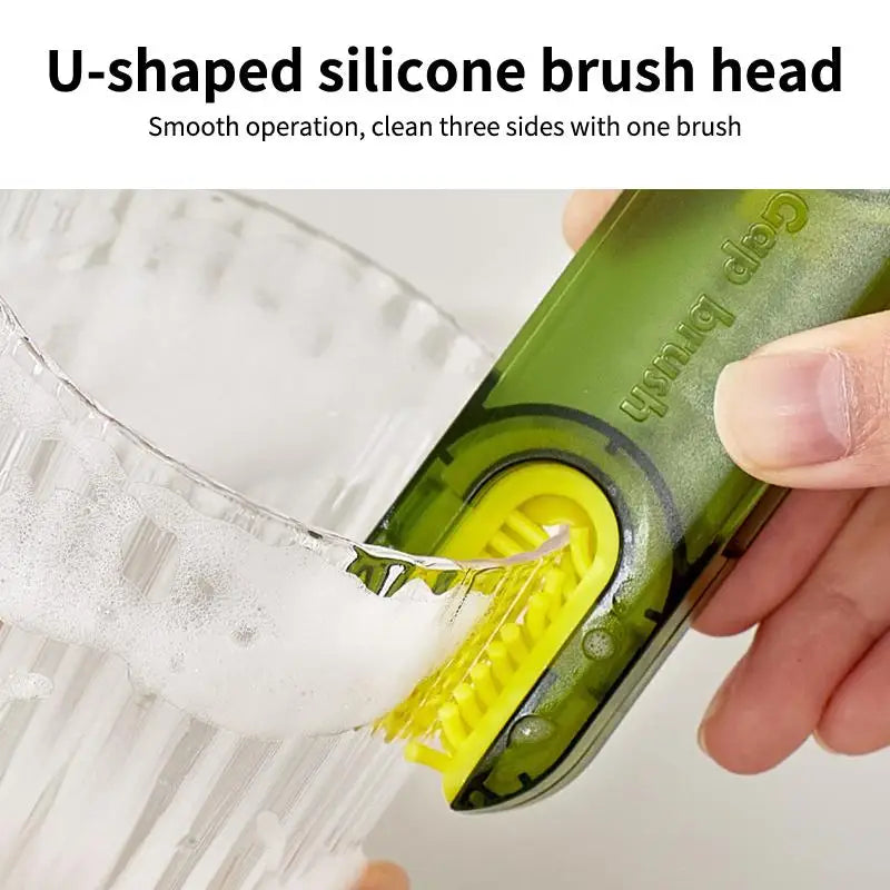 In Cup Brush Comprehensive Cleaning Difficult Areas Daily