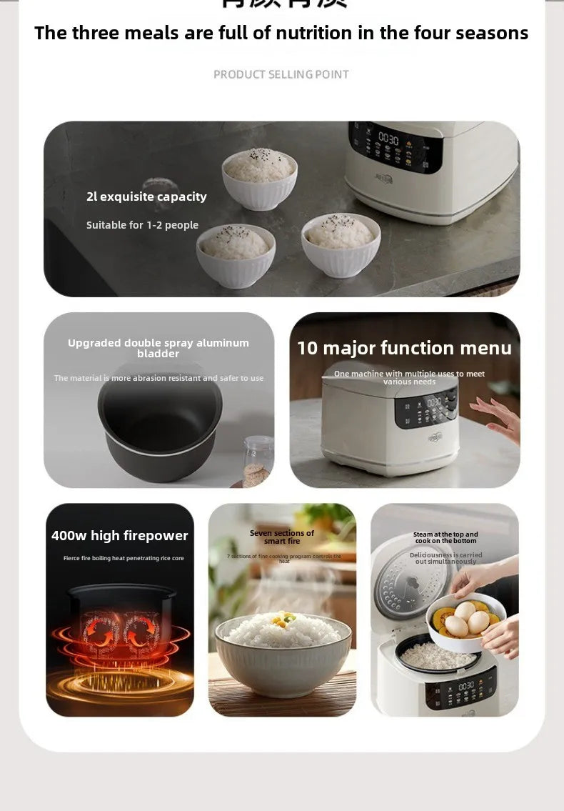 Multicooker Electric Rice Cooker 110v 220v Non-Stick Pot