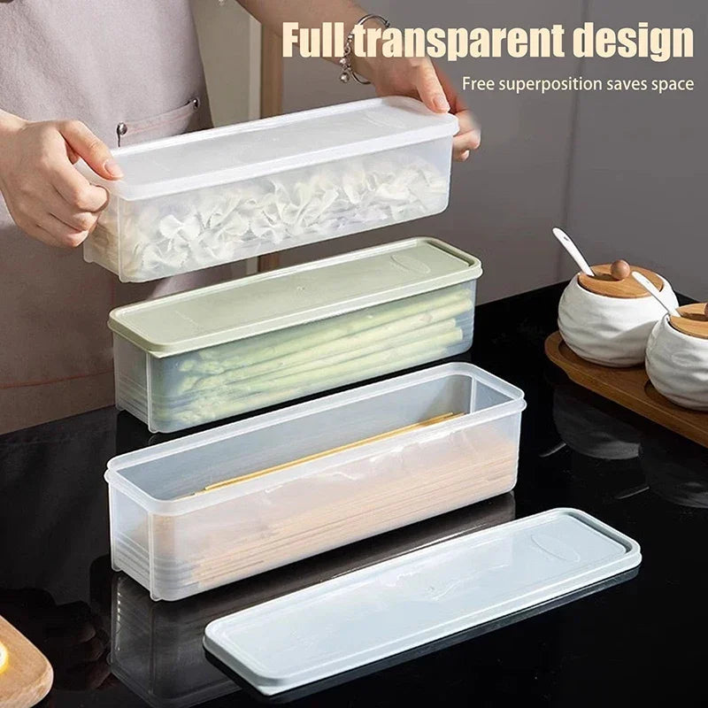 Airtight Plastic Food Storage Containers Lids Pantry Organizer