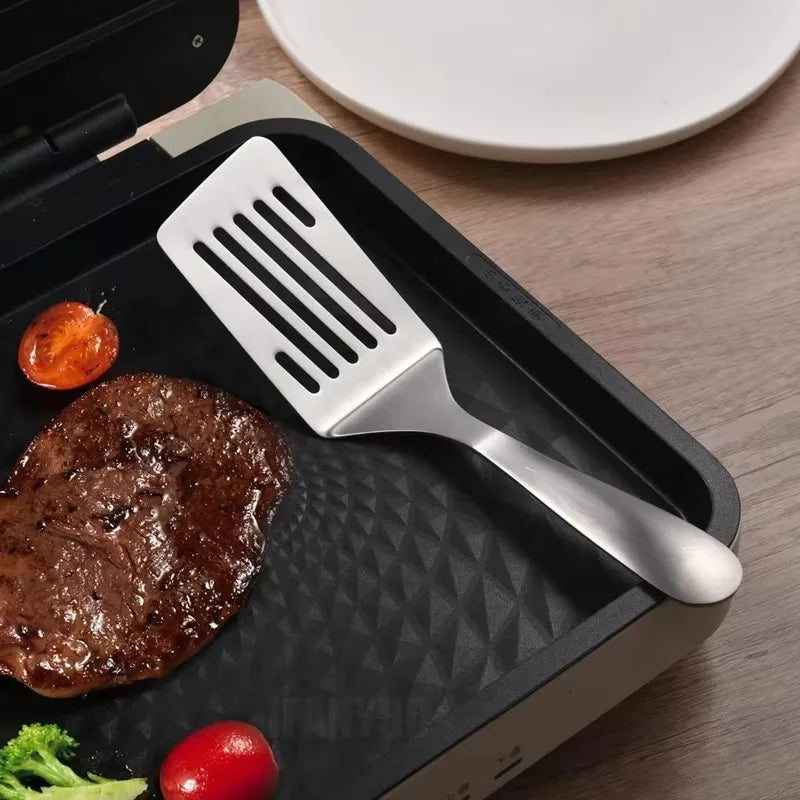 Stainless Steel Scraper Cooking Spatula Barbecue Spatula Plate