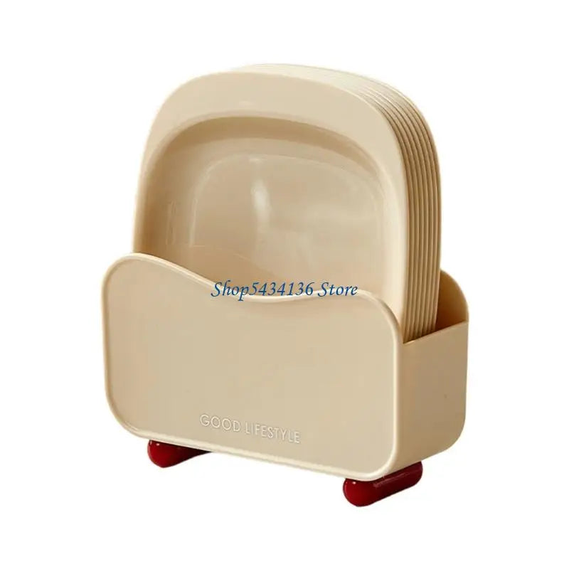 H7ed Of Dishwasher Safe Small Bone Dishware Nonslip