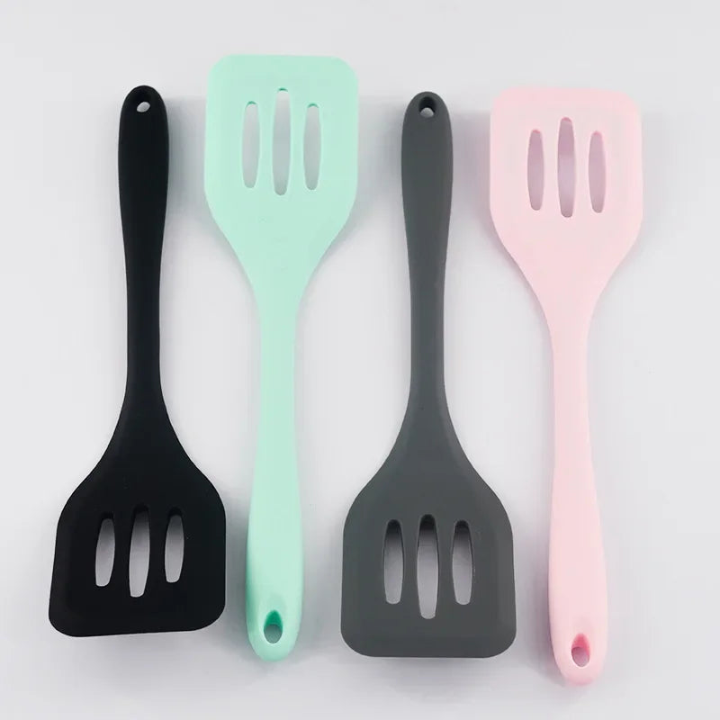 Egg Fish Frying Pan Scoop Silicone Turners Cooking
