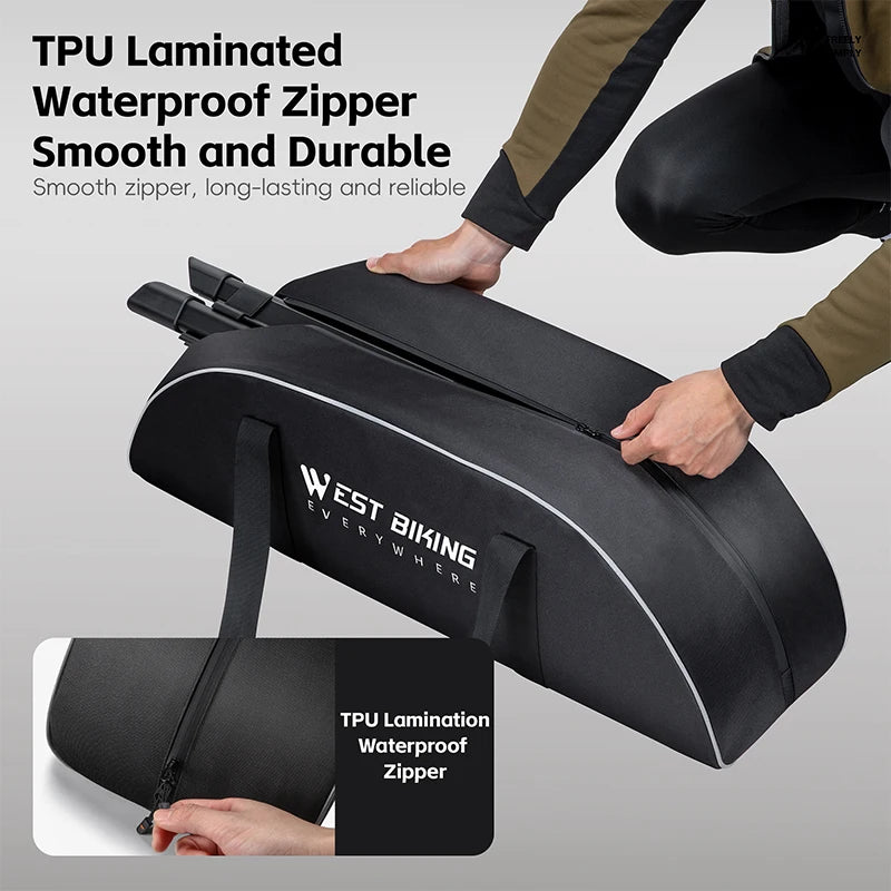 West Biking Bicycle Trainer Storage Bag Waterproof Bike