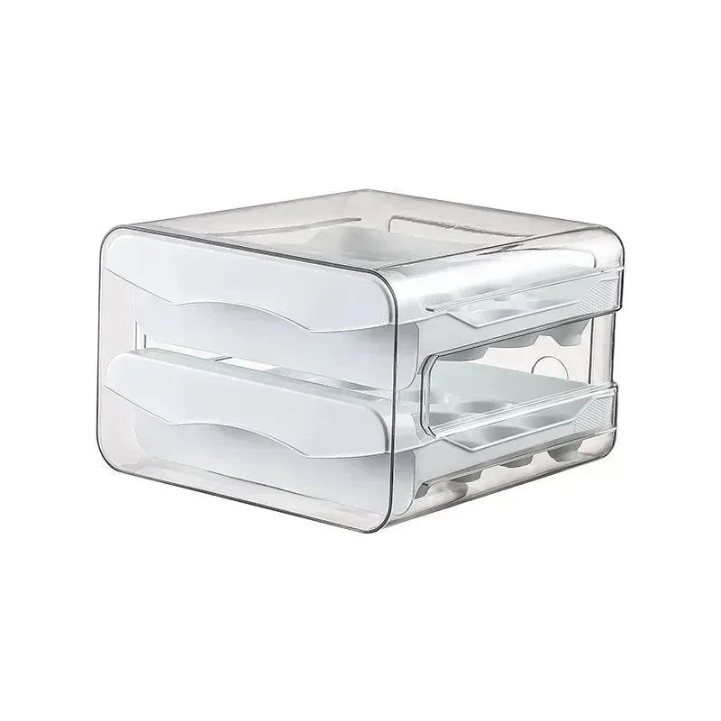 1/2pc Egg Storage Box Drawer-Type Refrigerator Egg Holder