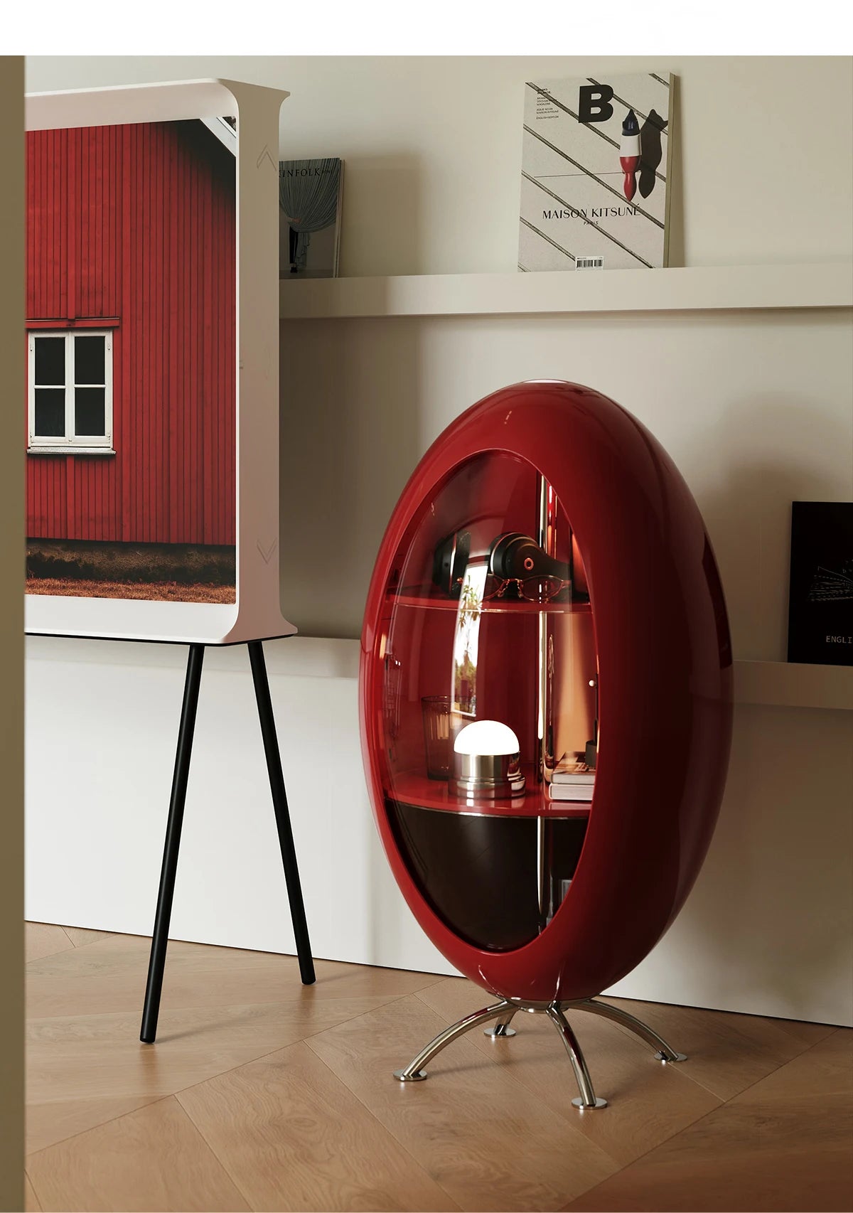 Decor Creative Rocket Cabinet Living Room Sofa Side