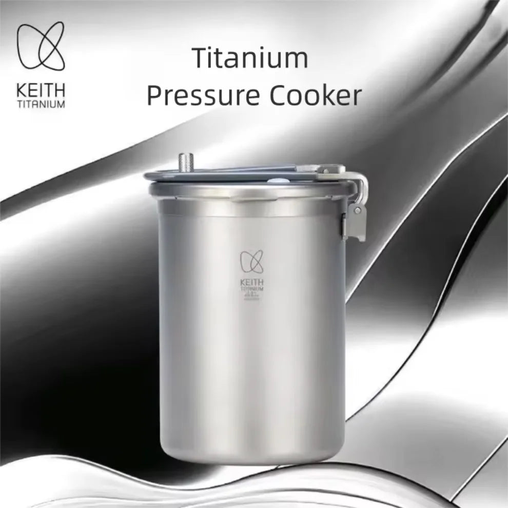 Keith Titanium Ti6302high-Altitude Mountain Pressure Cooker
