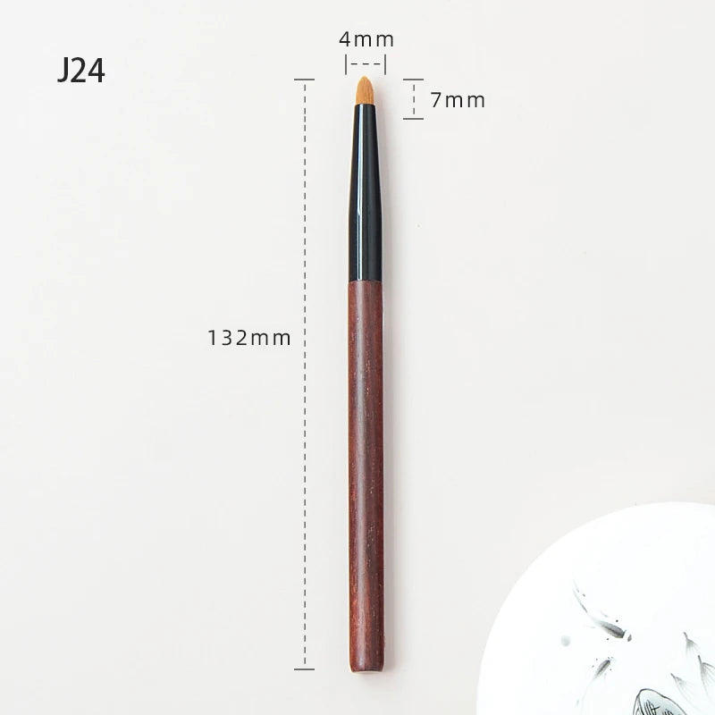 Soft Tiny Tips Goat Hair Handmade Makeup Brush