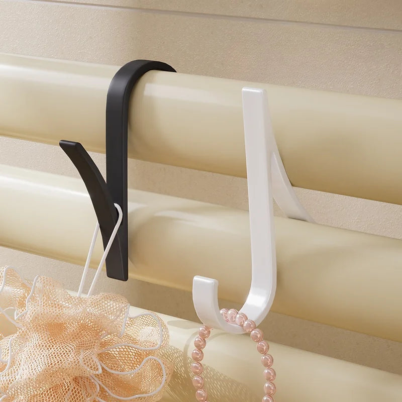1/40pcs Bathroom Hanger Clips Heated Towel Radiator Rail