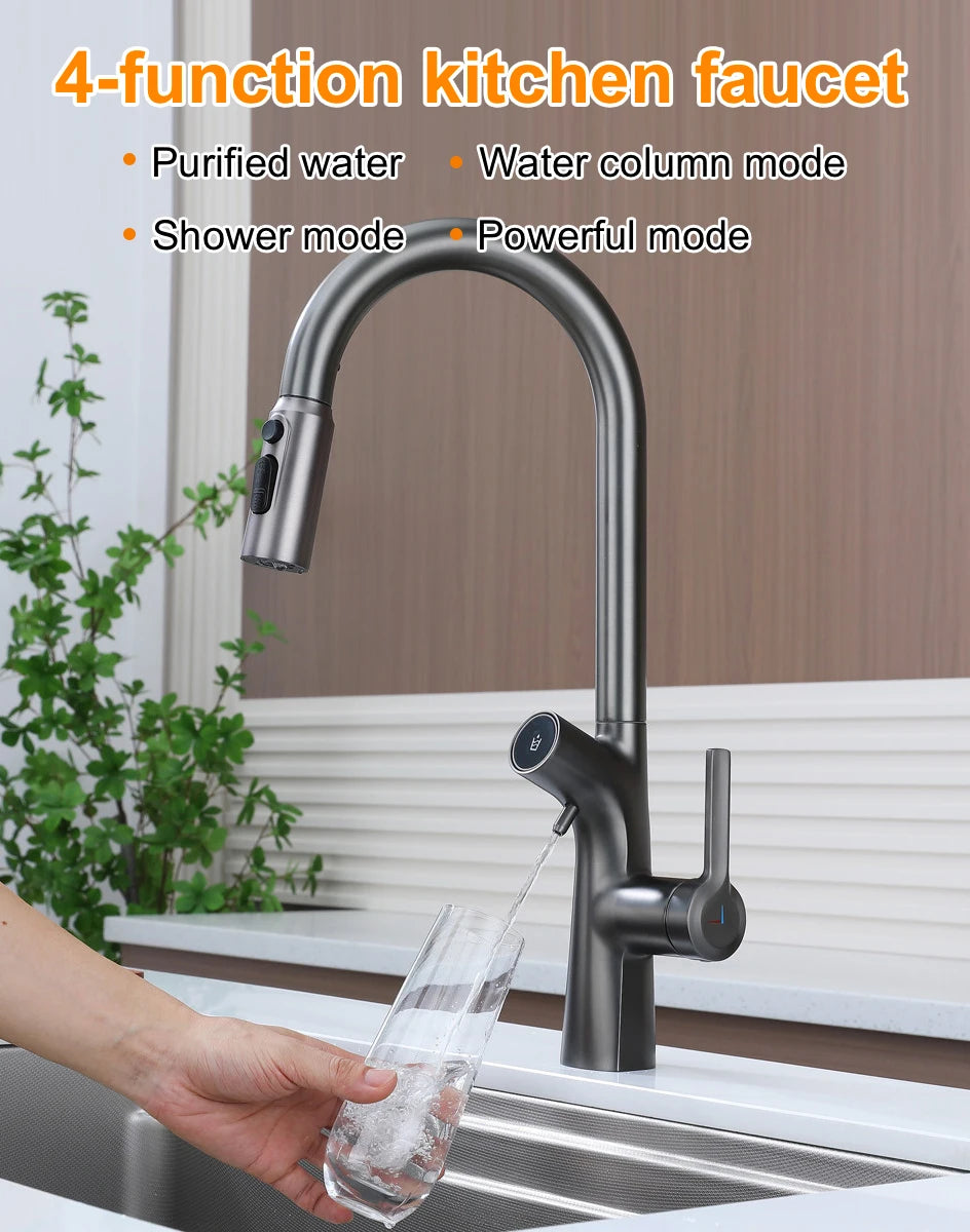 Vgx Gold Water Filter Faucet Dual Spout Pure