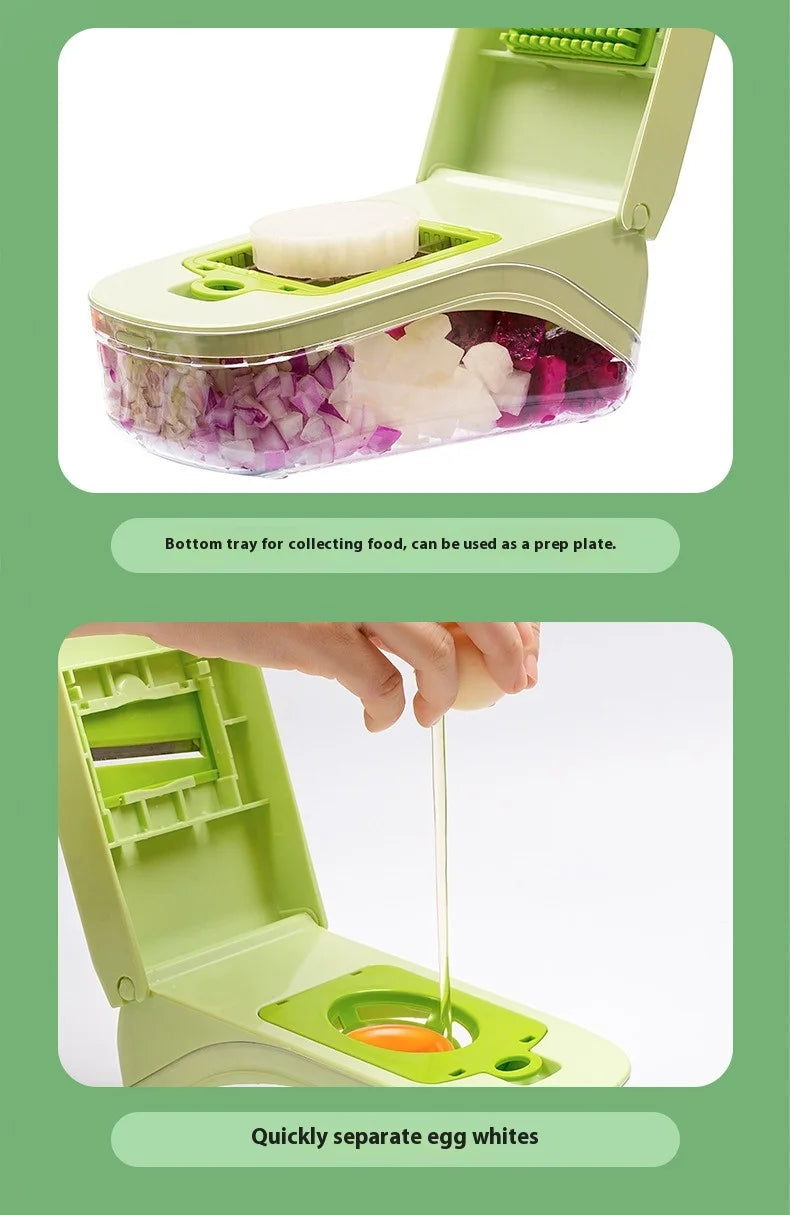 Vegetable Cutting Artifact Grater Potato Slicer Shredder Onion