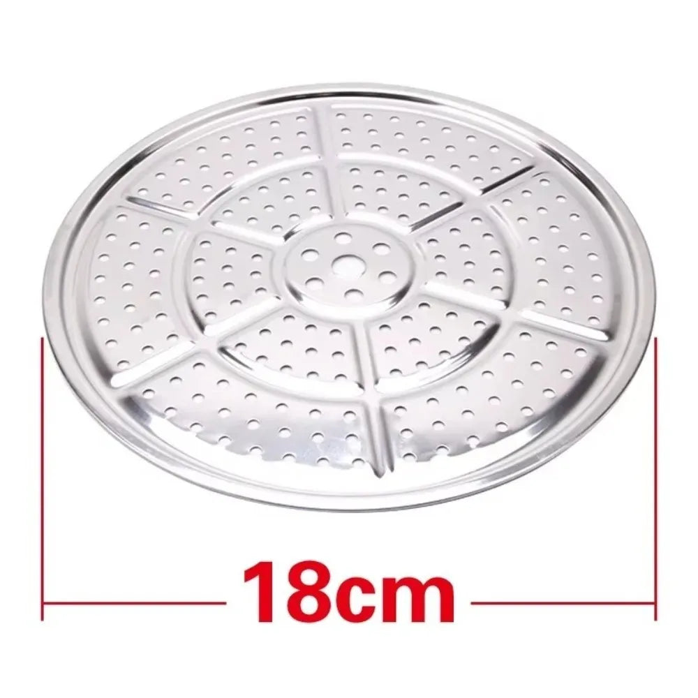 Durable Stainless Steel Steamer 16-34cm Compartment Steamed Rice