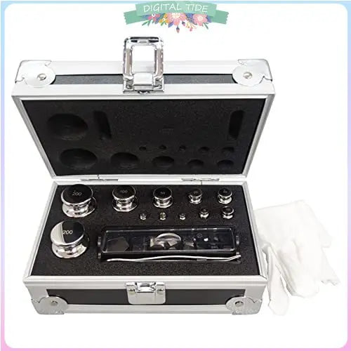 F1 Grade 24pcs 1mg-500g 304 Stainless Steel Digital